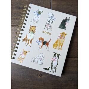 Eccolo Weekly & Monthly Planner 2025 Dog Dogs Chihuahua Beagle Dalmatian New